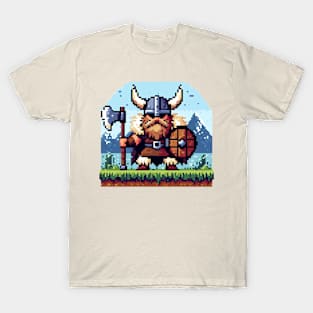 Olaf Viking Pixel T-Shirt